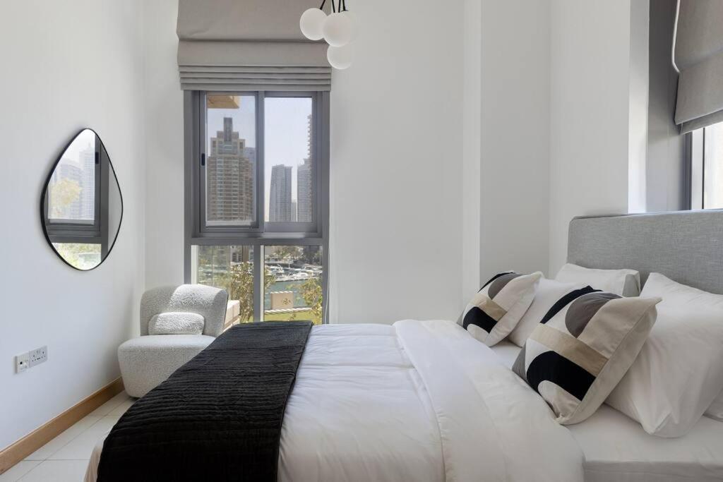 Dubai Marina, Two Bedrooms Apartment With Full Marina View Zewnętrze zdjęcie